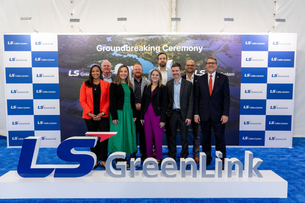 LS GreenLink Groundbreaking Event April 2025 Hampton Roads Alliance Team Photo